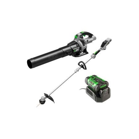 Chervon North America EGO ST1502LB POWER+ 56V 15" String Trimmer & 530CFM Blower Combo Kit W/ 2.5Ah Battery & Charger ST1502LB